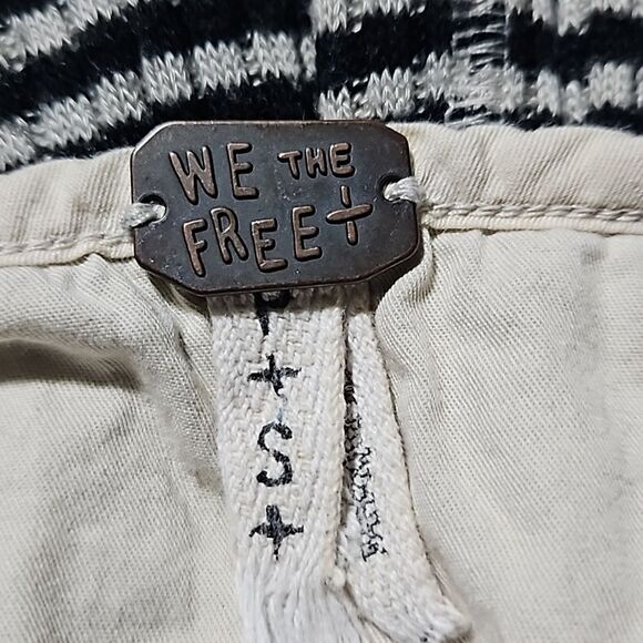 We The Free Sweaters - We The Free Tunic Sweater black&White Striped size Small